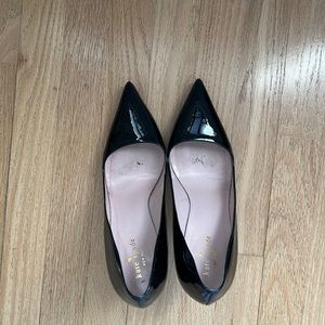 Kate Spade Black Patent Pumps